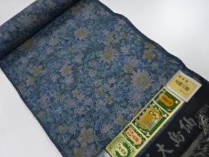 アンティーク　正絹　紬　着尺反物